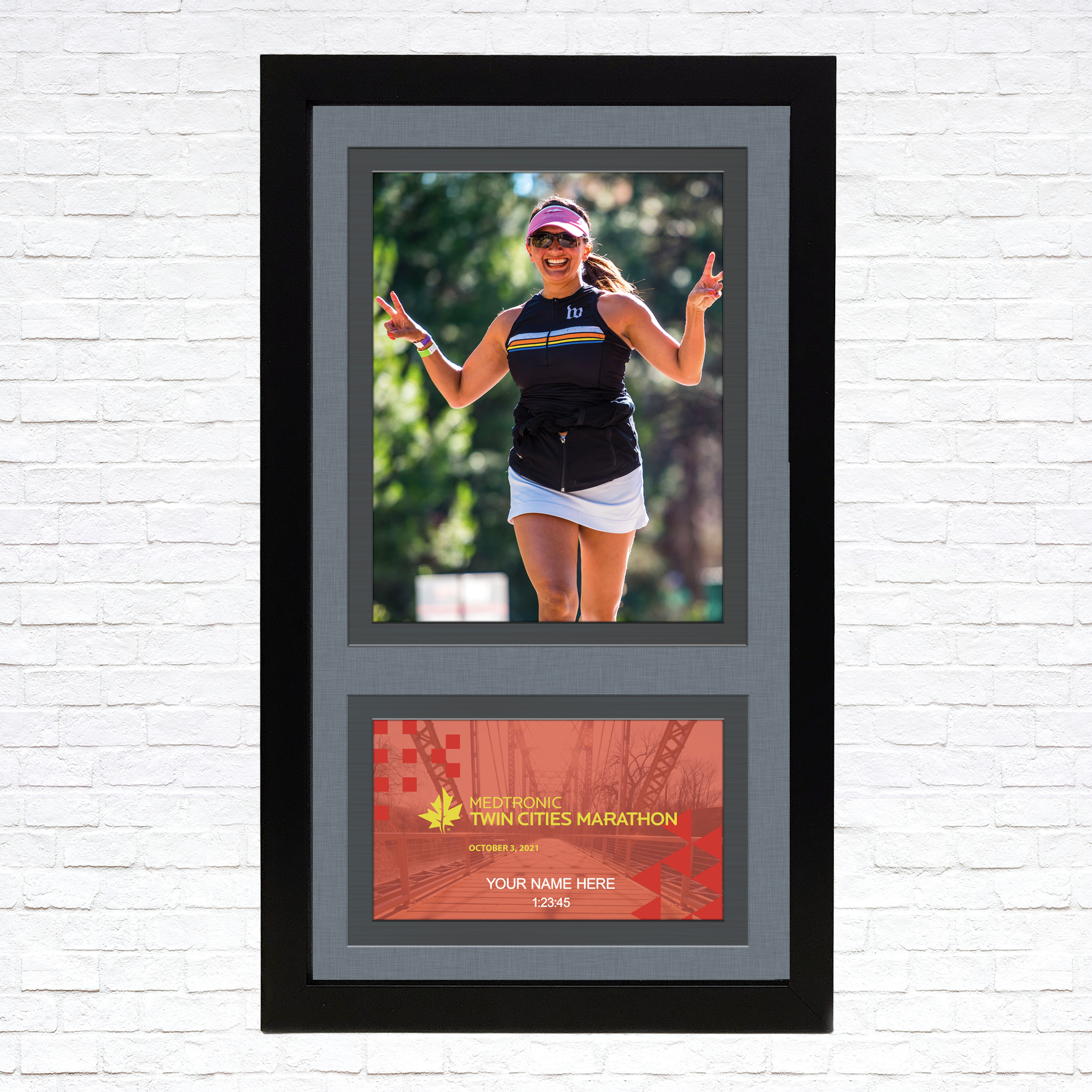 Framed Print with Custom Nameplate