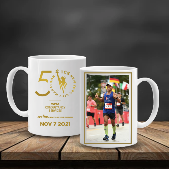 Photo Mug with Anniversary Logo