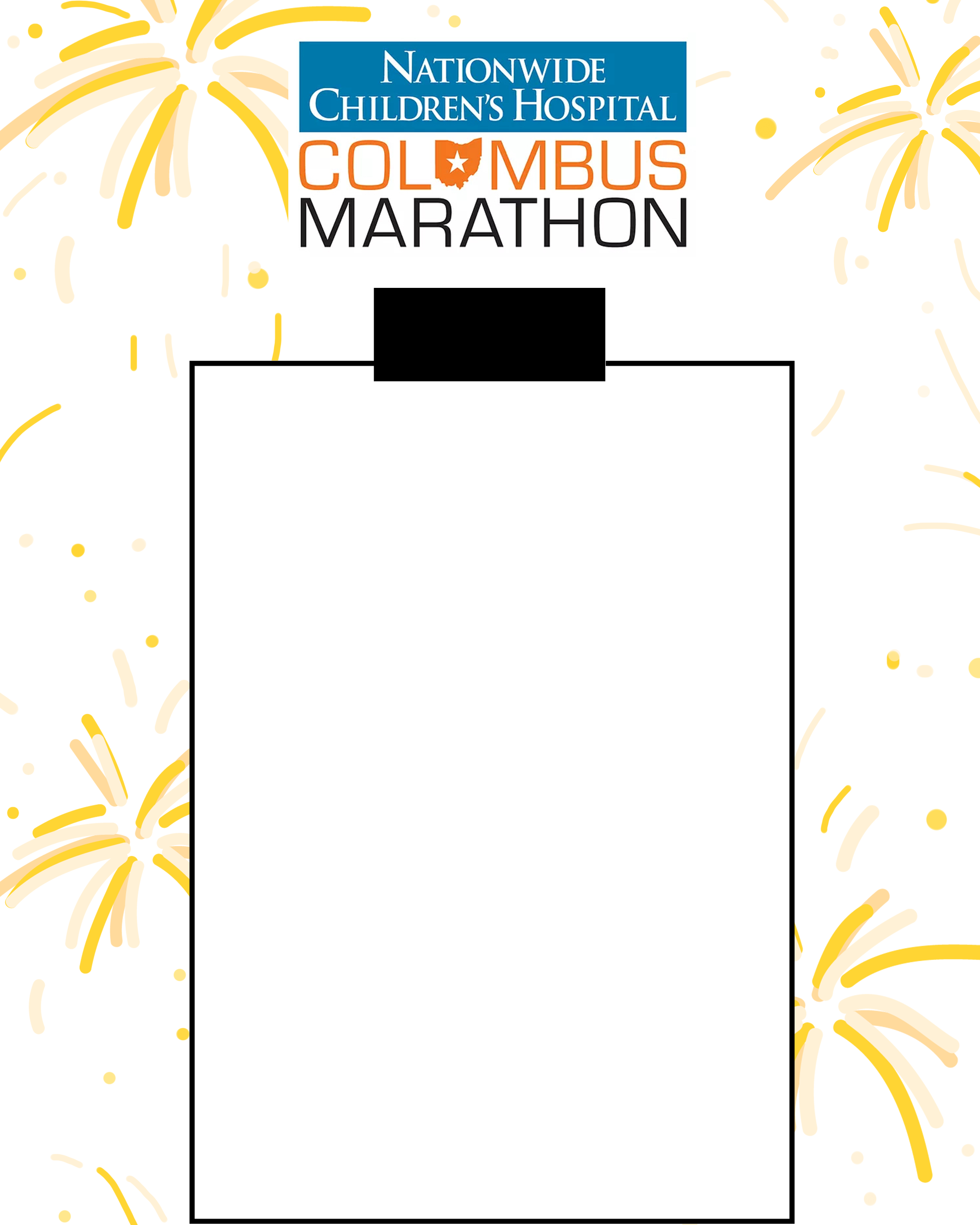 Finish Time Custom Photo