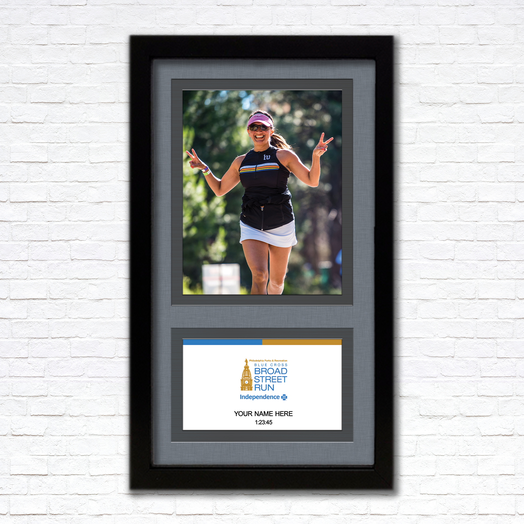 Framed Print with Custom Nameplate