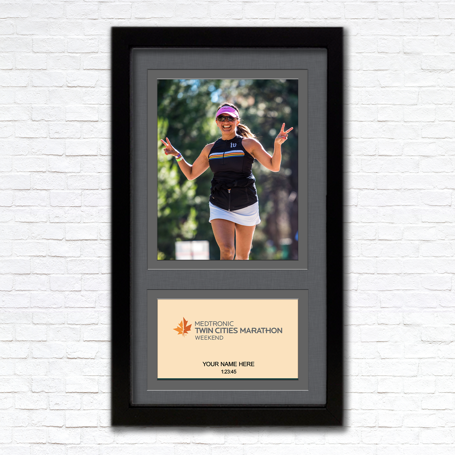 Framed Print with Custom Nameplate