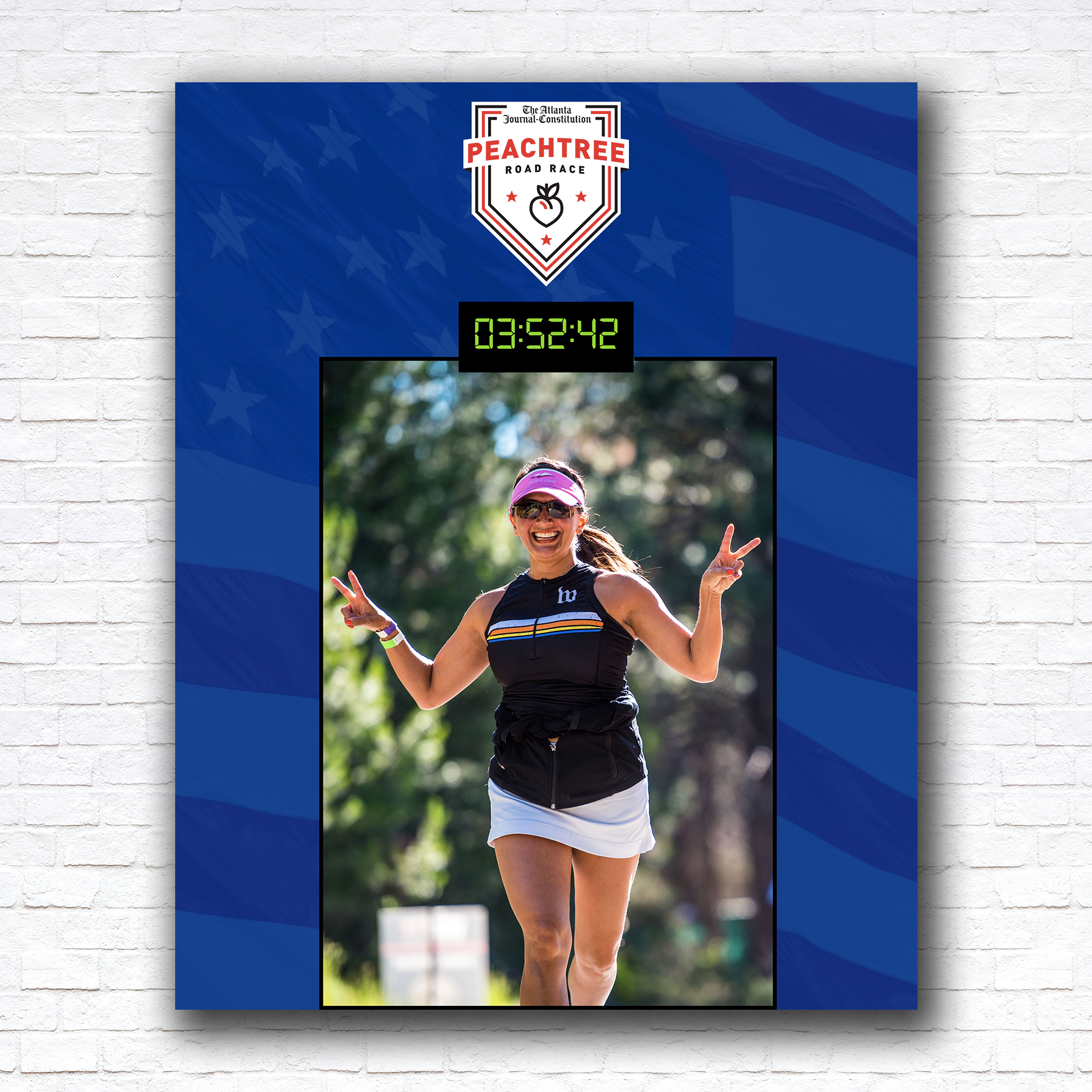 Finish Time Custom Photo