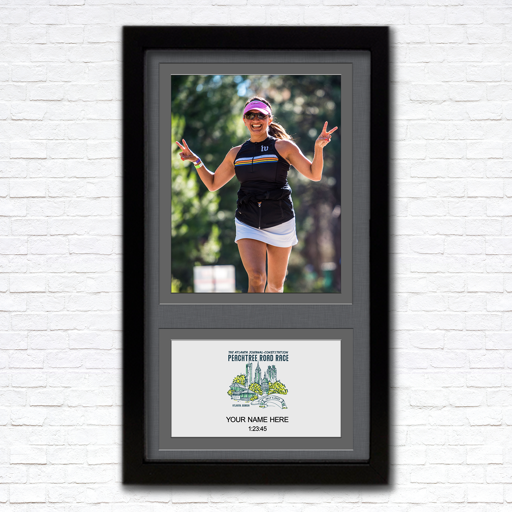 Framed Print with Custom Nameplate