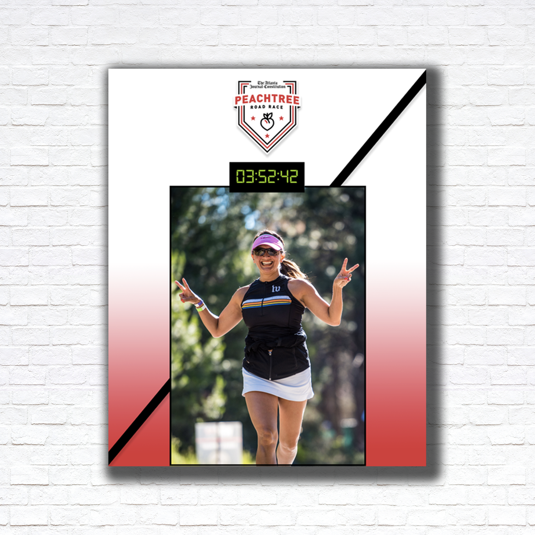 Finish Time Custom Photo